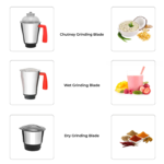 Geepas Mixer Grinder with 3 Jars | GSB5081 - Image 5