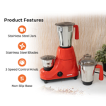 Geepas Mixer Grinder with 3 Jars | GSB5081 - Image 6