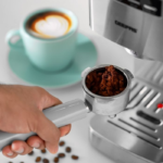 Geepas Espresso & Cappuccino Coffee Machine, 1250W – 1450W, GCM1415 - Image 3
