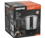 Geepas 27-Liter Electric Water Boiler, 2000w, Stainless Steel - Image 3