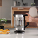 Geepas GK38049 1.8L Electric Glass Kettle | Powerful 2200W Fast-Boil Design - Image 2