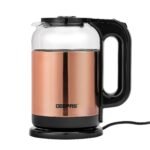 Geepas 1.7l Glass Automatic Cordless Electric Kettle Gk-38063
