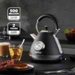 Geepas GK-38073 BK Electric Kettle – 3000w Fast Boil, 1.7L Stainless Steel - Image 2