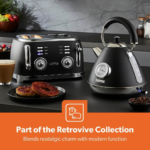 Geepas GK-38073 BK Electric Kettle – 3000w Fast Boil, 1.7L Stainless Steel - Image 3
