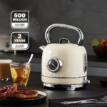 Geepas GK38074-CR Electric Kettle, 1.8L Stainless Steel - Image 3