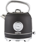 Geepas GK38074 BK Electric Kettle – 1.8L Stainless Steel, 3000W Fast Boil, Water-Level Indicator & Auto Shut-Off - Image 2