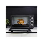 KRYPTON Electric Oven w/ Rotisserie, Grill Function, Power Indicator Light, 90 Mins Timer & Shut Off Bell 30 L 1600 W, KNO5324 Black - Image 4