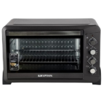 Krypton Electric Oven with Rotisserie & Convection, 2800W, KNO6356 100L Capacity, Black