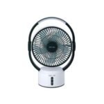 Krypton Rechargeable 9″ Rech Table/ Traveller’s Fan KNF-6293 – White