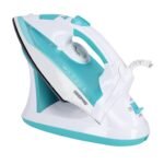Geepas Cordless/Corded Steam Iron- GSI24015, Wet and Dry Steam Iron Box Handy Design with Powerful Burst Steam, Anti-Drip Function, 1500w
