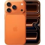 Apple iPhone 17 Pro Max - Dual SIM 6.9" 12GB RAM 256GB ROM 48MP 4823mAh - Cosmic Orange