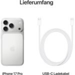 Apple iPhone 17 Pro Max - Dual SIM 6.9" 12GB RAM 256GB ROM 48MP 4823mAh - Silver - Image 3