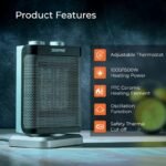 GEEPAS GRH28529 1500W PTC FAN HEATER - Image 2
