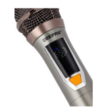 Geepas GMP15015 Dual UHF Wireless Microphone System – 2 Mics, 100 Channels, Rechargeable - Image 2