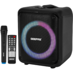 Geepas Professional Speaker-GMS11161-Portable Handle with 3600 MAh Huge Battery