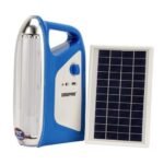 Geepas GSE5583 Rechargeable Solar LED Lantern with USB Mobile Charging Output