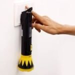 Krypton Rechargeable LED Torch with Solar Panel- KNFL5159