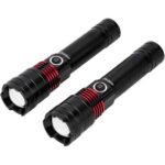 GEEPAS RECHARGEABLE LED FLASHLIGHT- GFL4667