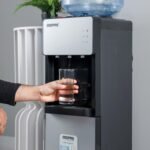 Geepas Hot, Cold And Normal Water Dispenser with cabnet GWD17039| 3 push up Tap options,fast cooling - Image 2