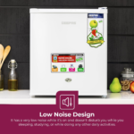 GEEPAS GRF654WPEN 60L Single Door Refrigerator