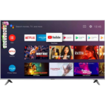 Geepas 65 inches 4K Ultra HD LED Android Smart TV WiFi with Netflix