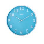GEEPAS GWC26014 WALL CLOCK | 3D DIAL | GLASS COVER