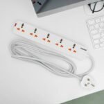 Geepas 5 Way Extension Socket 13A | GES58013