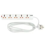 Geepas 5 Way Extension Socket 13A | GES58013 - Image 2