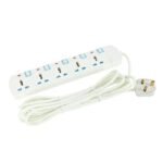 Geepas 5 Way Extension Socket | GES5802