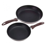 Royalford RF1754 Fry Pan – Set of 2 Pieces, Red