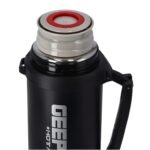 Geepas GSVB4112 Vacuum Flask, Stainless Steel Vacuum Bottle 1.8L Keep Hot & Cold Antibacterial topper & Cup - Image 2