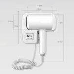 Geepas 1200 W Wall Mounted Hair Dryer -GHD86073
