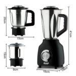 RAF 3in1 electric blender - R2843 - Image 2