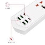 Extension Power Strip PLug BkL-22 White - Image 2