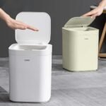 Rechargable Sensor Smart Waste Bins Garbage Bin Automatic Smart Trash Can Kitchen Bathroom Smart Bin Dustbin