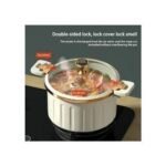 CITRONIC 8L Multi-Function Electric Cooking Pot (LEE-822) - Multicolor - Image 3