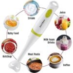 Sokany SK-DD-1717 Hand Blender With Stainless Steel Ice Crushing Blades-White