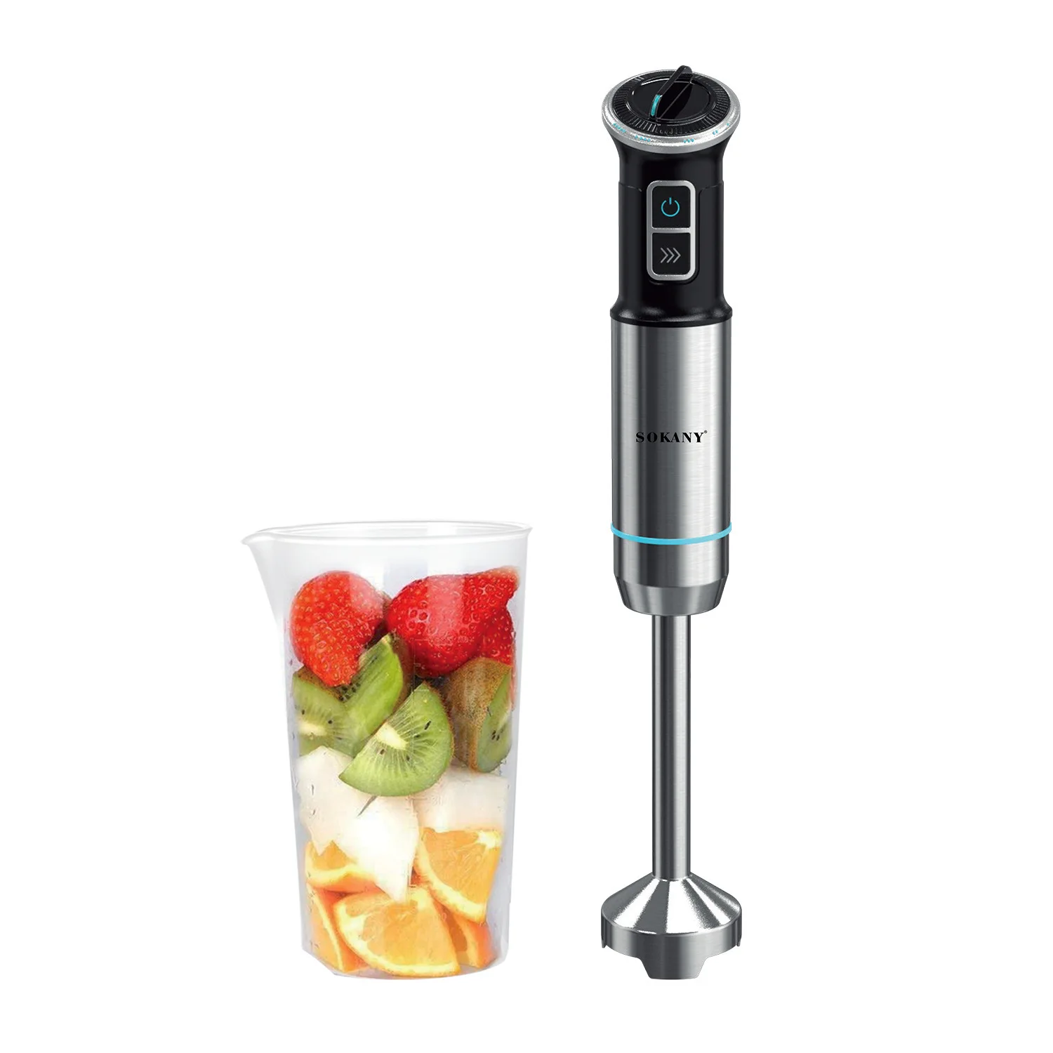 img_4805 SOKANY SK-02009 Multifunctional Food Processor With 1100W Power And Stainless Steel Blade - Image 1