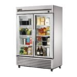Venus 800L 2-Door Showcase Refrigerator, Auto Closing Doors, Inner Light, Lockable | VUSC800 - Image 2