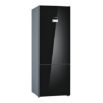 Bosch 560L Bottom Freezer Fridge Black | KGN56LB305