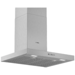Bosch Serie 2, 60 cm, Wall-mounted Cooker Hood, Stainless Steel | DWB64BC51B