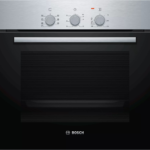 Bosch Serie | 2 60cm (66 Litre) Built-in Oven with 3D Hotair, HBF011BR1M