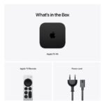 Apple TV 4K 128GB Wifi+Ethernet (3rd Gen,2022) - Black - Image 3