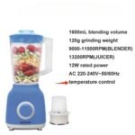 Global Star Juice Blender Juicer 2 In 1 1.5Litres GS-TY202B
