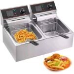 Globalstar 12L Commercial Double Deep Fryer | GS-82A