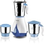 PHILIPS HL7511 Mixer Grinder, 550W, 3 Jars (Blueberry and Bright White)