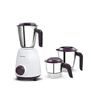 img_5209 PHILIPS HL7505 500W Mixer Grinder (White and Purple) - Image 1