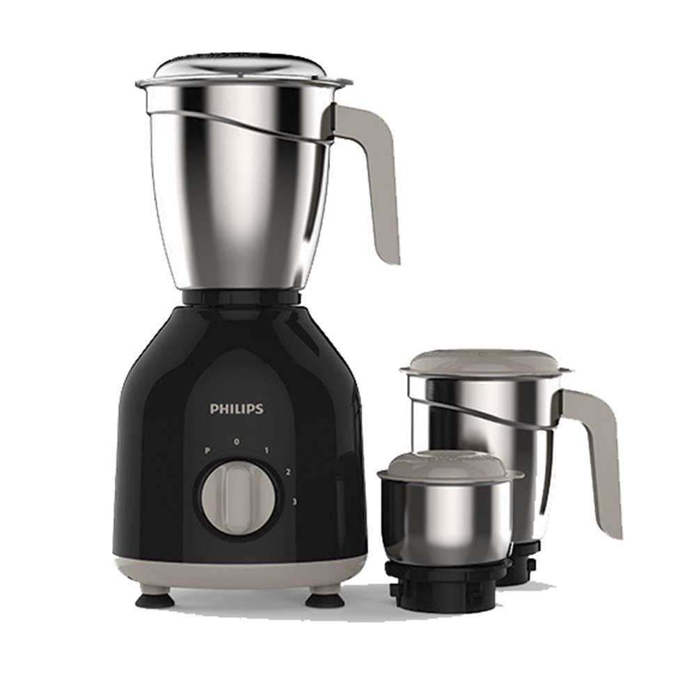 img_5216 Philips HL7756/00 Mixer Grinder, 750W, 3 Jars (Black) - Image 1
