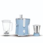 PHILIPS Amaze Hl7575/00 600 Watts Juicer Mixer Grinder with 2 Jars (Celestial Blue/Bright White)