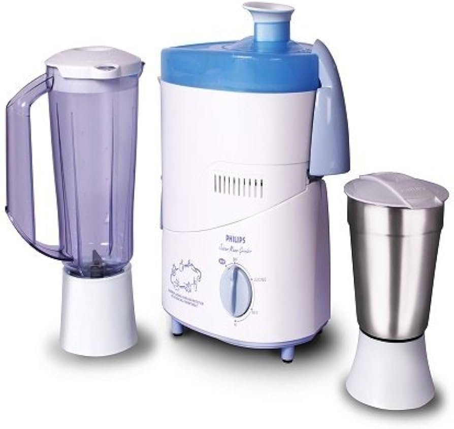 img_5233 Philips HL1631 500-Watt 2 Jar Juicer Mixer Grinder (Blue) - Image 1